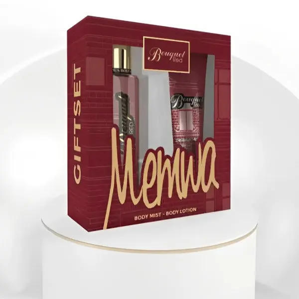 Bouquet Red Gift Set by Memwa (Gulf Orchid)