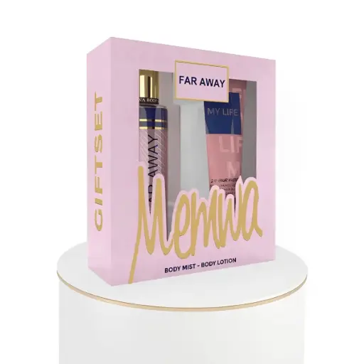 Far Away Gift Set by Memwa (Gulf Orchid)